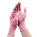 Gebell Rheumatoid Arthritis Gloves - Compression Gloves Fingerless Joint Pain Relief Hand Mitten Warmth Gloves Carpal M Pink a M Pink A