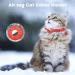 Premium Airtag Cat Neck Band - Reflective Safety Buckle & Holder for Kittens & Puppies (Red) - International Shipping - Buy Online on GoSupps.com