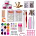 Coosa Acrylic Nail Tools & Glitter Art Kit with Nail Dryer - Professional Manicure Set - Buy Online on GoSupps.com