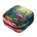 Flamingo Sanitary Napkin Storage Bag Portable Menstrual Pad Bag for Teen Girls Tampons Sanitary Pads for Women Ladies Multicoloured 18
