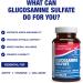 Glucosamine Sulfate Joint Health Supplement - Soft Tissue Cartilage Tendon and Ligament Supplement for Enhanced Mobility Comfort and Flexibility - Non-GMO Sodium Free & Made in The USA - 90 Servings - Buy Online on GoSupps.com