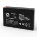 AJC Battery Compatible with CyberPower Smart App Intelligent LCD OR1000LCDRM1U 6V 7Ah UPS Battery