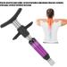 Durable Manual Chiropractor Tool | Stainless Steel Hand-held Chiropractic Adjuster with 4 Massage Heads - International Shipping Available - Buy Online on GoSupps.com