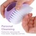 Cobee Hand Nail Brush 2-Pack | Durable Stiff Bristles Nail Cleaner for Men | Deep Cleaning Scrubber (Green & Purple) - International Shipping Available - Buy Online on GoSupps.com