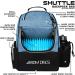 Axiom Discs Backpack Shuttle Bag - Heather Teal | Premium Disc Golf Carry Bag - Buy Online on GoSupps.com