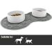 ProudPet Anti-Slip Cat Bowl Feeding Mat - Pet Food Floor Cover (Regular Size) - Buy Online on GoSupps.com