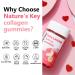 Nature's Key Collagen Gummies with Vitamins C, E & Biotin, 600mg Collagen Per Serving, Reduces Wrinkles & Promotes Skin Elasticity, Sugar Free Peach Flavor (120 Gummies, Pack of 1) - Buy Online on GoSupps.com