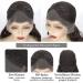 Salomezklm 24 Black Lace Front Wig | Glueless Synthetic Long Wavy Heat-Resistant Wig | Natural Baby Hair for Women - Buy Online on GoSupps.com