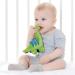 SIGIKID 42300 Squeaky Dino Red Stars - Soft Baby Toy for Girls & Boys Recommended from Birth - Perfect Gift - Buy Online on GoSupps.com