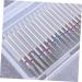Housoutil 1 Box Nail Grinding Head Polisher Cylinder Drills Abacus Decor Manicure Head Drill Bits Lemon Cocktail Straws Diamond Drill Bit Care Tool - Buy Online on GoSupps.com