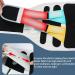 XWSM Adjustable Back Bandage Lumbar Pear Belt for Pain Relief - Sciatica & Scoliosis Support for Men & Women (Black Size M) - Buy Online on GoSupps.com