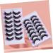 FRCOLOR 7 Pairs Fake Eyelashes False Lashes Cosmetic Lashes Women Lashes with Color Colored Lashes False Lash Extensions Individual Lashes Curl Lash Clusters Chemical Fiber Extend Cosplay - Buy Online on GoSupps.com