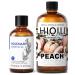 HIQILI 30ML Rosemary Essential Oil & 150ML Peach Fragrance Oil for DIY Diffuser