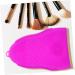 Buy MAGICLULU Makeup Brush Cleaning Pad - Silicone Facial Scrubber & Cleansing Mat - Soft Purple Makeup Cleaner for Oil & Dirt Removal - Buy Online on GoSupps.com