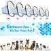 Adjustable Pet Cone for Dogs & Cats - White, Large (Neck 13.5-19.0 in) | Anti-Bite & Lick, Post-Surgery Recovery Collar - Buy Online on GoSupps.com