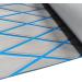 EVA Foam Boat Decking Sheet | Non-Slip Waterproof Marine Flooring for Fishing Boat, Yacht, Motorboat, Kayak, Surfboard, RV | Self-Adhesive Faux Teak Sea Deck with Seam Lines | 74.8 x 27.5 Inches | Light Gray + Blue - Buy Online on GoSupps.com