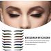 HAPINARY 72 Pairs Glitter Eyeliner Eye Makeup Tools Eyelid Transfer Tape Transfers Eyeliner Instant Sticker - Buy Online on GoSupps.com