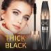 2PCS 4D Silk Fiber Lash Mascara for Natural Lengthening and Thickening - Waterproof, Long-Lasting Volume and Length Mascara for Charming Eye Makeup - Buy Online on GoSupps.com