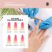 MelodySusie 10 PCS Professional Wooden Nail Files - 100/180 Grit Double Sided Emery Boards for Acrylic Nails - Washable Manicure Pedicure Tools in Pink - Ideal for Home and Salon Use - Buy Online on GoSupps.com