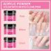 AJIMEI Acrylic Nail Kit for Beginners - French Manicure Set (A15) - Complete Acrylic Powder Set Included - Buy Online on GoSupps.com