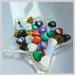 Xiannvxi 80pcs Natural Gemstone Heart Set | Crystal Heart Stones for Love & Chakra | Cute Room Decor - Buy Online on GoSupps.com