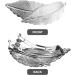 SWYSGS Vintage Leaf Hair Clip Barrette Silver Metal Hair Clip Alloy Leaf Hair Clip Minimalist Leaf Clip Barrette Hair Accessories for Women and Girls (Silver) - Buy Online on GoSupps.com