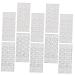 DOITOOL 10 sheets Calluses Pads Grinding Slices Discs Manicure Replacement Oval Replaceable