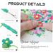 SHINEOFI 4pcs Seam Ripper Key Rings Keychain Key Fob Sewing Thread Sewing Remover Clothing Needle Puller - Buy Online on GoSupps.com