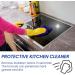 MOF-CHEF Protective Kitchen Cleaner | Tough Stains & Grease Remover (500g + Gloves) - International Shipping Available - Buy Online on GoSupps.com