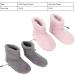 Potruwe Heated Slippers & Socks - Cozy Winter Foot Warmers | Electrical Heating Boots for Cold Feet (Pink) - Buy Online on GoSupps.com
