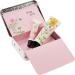 Heathcote & Ivory Busy Bees Hand & Lip Tin - 50ml Hand Cream & 10ml Lip Balm Duo | Essential Oil Enriched, Cruelty-Free & Vegan | Travel-Friendly Sizes - Buy Online on GoSupps.com