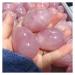 1pc Natural Crystal Quartz Beauty Egg - Shaped Crystal Ball Moisturizing Powder Crystal Facial Facial Lifting Jade Ornaments yuebang JIZTGEDM (Size : 4cm)
