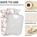Buy Pink Cherry Blossom 2L Hot Water Bottle with Cover - Pain Relief & Hand/Feet Warmer for Winter - Buy Online on GoSupps.com