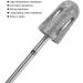 Stainless Steel Foot Nail Drill Bit - Pedicure Callus Sanding & Polishing Head - Buy Online on GoSupps.com
