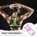 Toddmomy Elastic Pull Rope - Figure 8 Silicone Resistance Band for Yoga & Fitness | Medium Tension Drawstring Puller - Pink - International Shipping Available - Buy Online on GoSupps.com