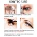 3 pcs Silk Fiber Mascara for Longer Voluminous Eyelashes - Natural Waterproof Smudge-Proof All Day - Dark Brown/Black - Buy Online on GoSupps.com