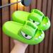 Yeteeepot Children's Summer Slippers - Boys & Girls Cartoon Slides Beach Sandals in Light Green (27/28 EU) - Buy Online on GoSupps.com