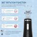 Mouth Shower Wireless - Fulkeley Portable Electric Tooth Cleaner | Best Test Winner | 4 Modes & Nozzles | 300ml Oral Care Water Tank | Travel & Home Use - Black - Buy Online on GoSupps.com