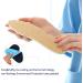 Breathable Double-Layer Latex Foam Insoles - 6 Pairs for Men 7-11, Women 2-8 (Simple Colors) - Buy Online on GoSupps.com