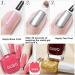 Pink Nail Polish Nail Varnish Bright Pink Quick Dry Breathable French Manicure Natural Elegant Pearl Hot Pink Non-toxic No UV Needed Nail Polish for Woman Home DIY Nail Art Gift - Buy Online on GoSupps.com
