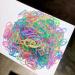 1000 Pcs Mini Rubber Bands - Colorful Elastic Hair Ties for Kids & Girls | Feiliandajj - Buy Online on GoSupps.com