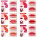 6 Colors Korean Lip Tint Stain Set | Non-Sticky Long Lasting Gloss & Cheek Tint | Multi-Use Mini Liquid Lipstick in Pink Box - Buy Online on GoSupps.com