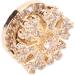 Nail Rhinestone for Nail Design Flatback Crystals Gemstones Nail Charms Jewels Decoration Rotatable Elegant Beautiful Snowflake Shape 3D Christmas Nail Art Decor for Home Salon - Buy Online on GoSupps.com