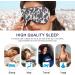 Haskirky Light Blocking Eye Mask | Breathable & Adjustable for Men and Women | Ideal for Travel, Yoga, Meditation, and Office | Deep Sleep Grey Mask - Buy Online on GoSupps.com