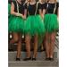 Shop Bbonlinedress Tutu Tulle Skirt Petticoat - 50s Vintage Ballet Bubble Dance Skirt in Green | Short Retro Underskirt for Ball Gown & Dance Dress - International Shipping - Buy Online on GoSupps.com