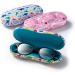 FEFI Children's Glasses Case - Hardcase with Funny Motifs & Microfiber Cleaning Cloth | Shop Internationally - Buy Online on GoSupps.com