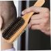 Beavorty Double-Sided Beard Brush & Cosmetics Kit | Men's Grooming Set | European Beech Comb Gift for Men | 23x5.8x4.5cm - Buy Online on GoSupps.com