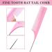Sularpek 3-Piece Slick Brush Set for Women & Girls - Bristle, Teasing, Edge, & Rat Tail Comb - Pink - Buy Online on GoSupps.com