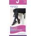Sigvaris Women's Microfiber Patterns 830 Closed Toe Calf-High Socks 20-30mmHg - Purple Argyle - Medium Short | Comfortable Compression for International Shipping - Buy Online on GoSupps.com