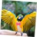 NOLITOY Africa Xuan Washable Reusable Parakeet Feng Birds Flight African Parrot Nappies Bow Bird Breathable 14x7cm - Buy Online on GoSupps.com